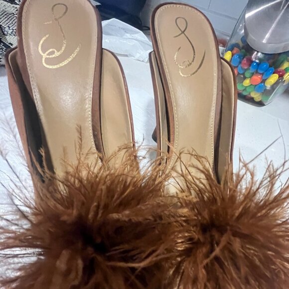 Sam elderman feather heels - Picture 1 of 3